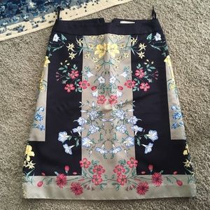 Anthropologie Moulinette Soeurs Floral Skirt